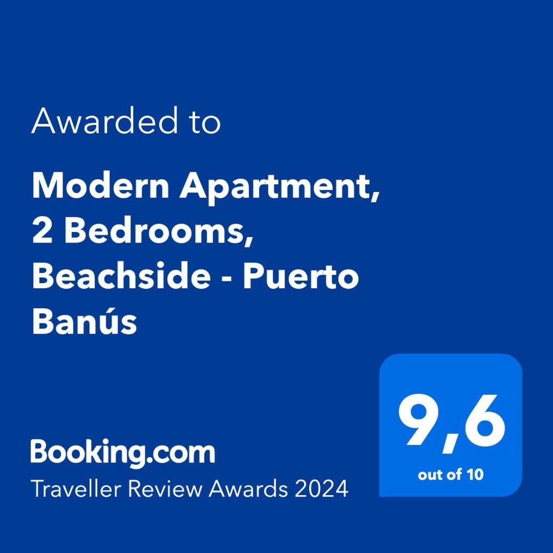Modern Apartment - 2 Bedrooms, Beachside - Puerto Banus Марбеля Екстериор снимка